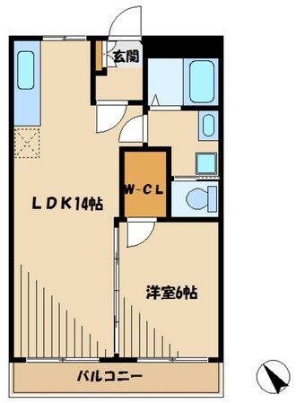 ストークハイツ２の物件間取画像